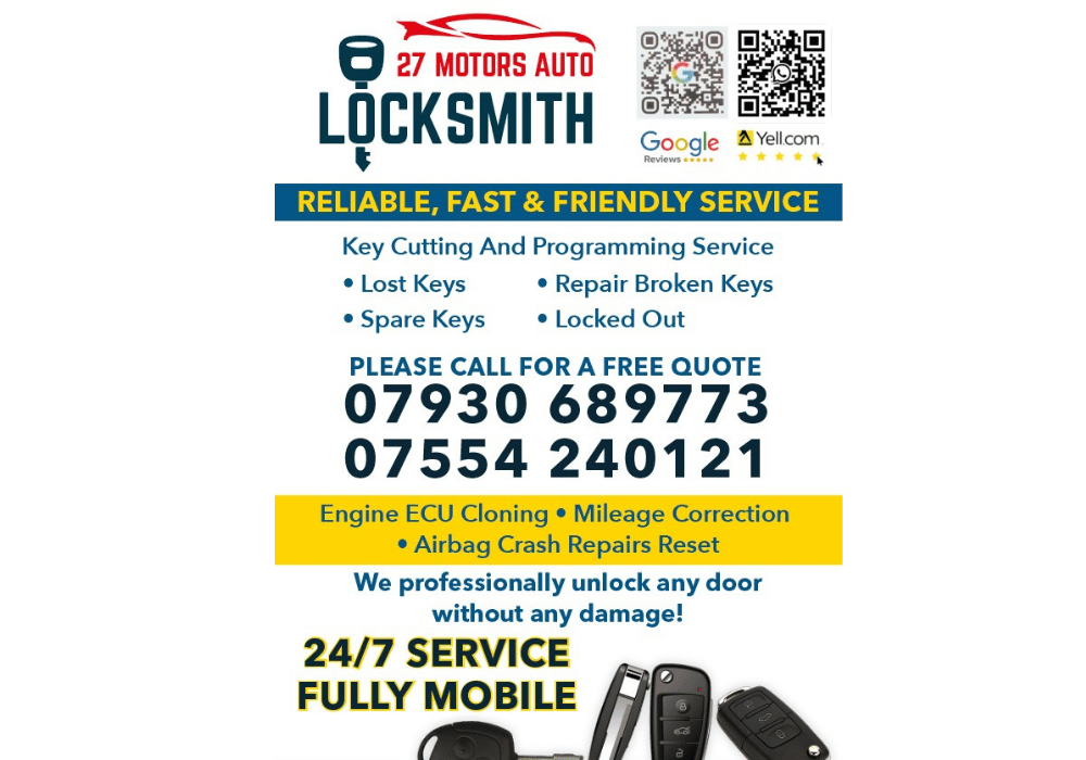 27 Motors Auto Locksmith