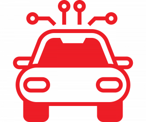 Car technology icon